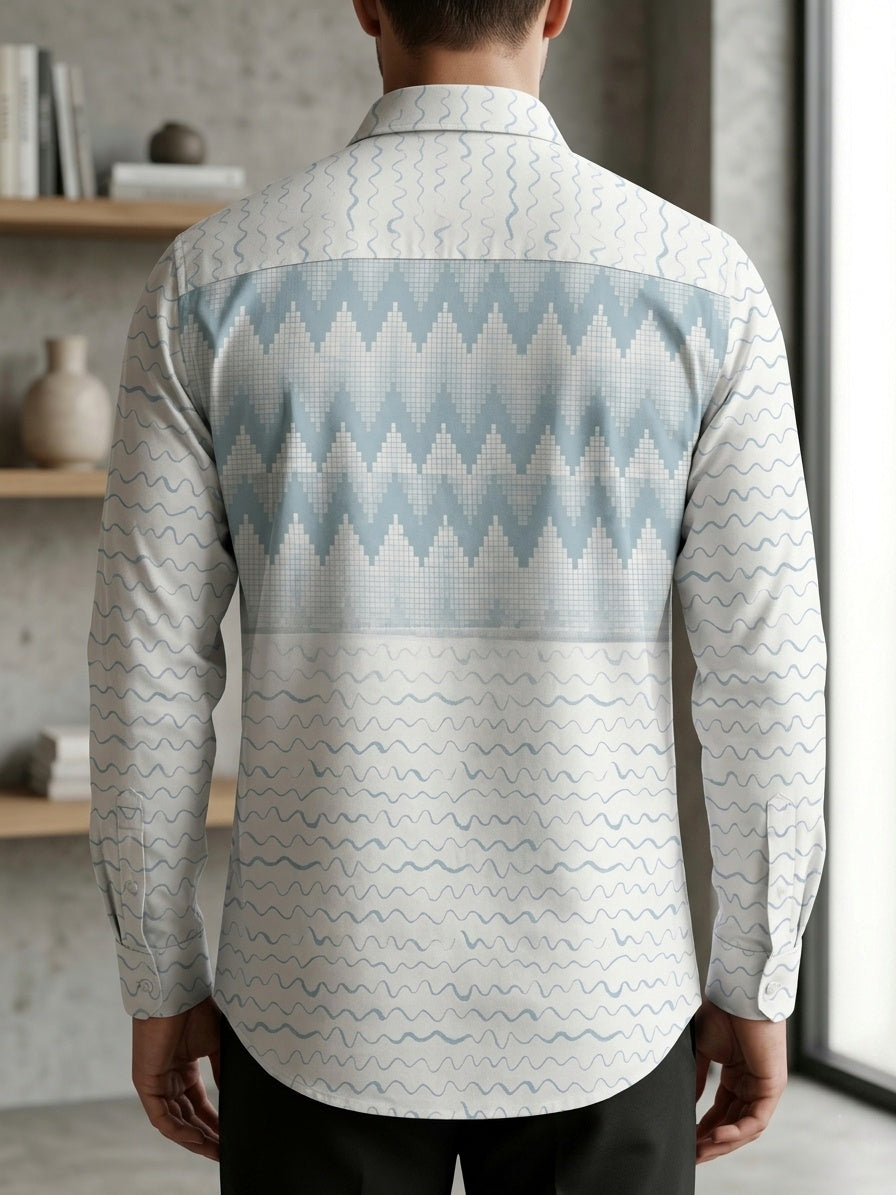 Arctic Wave Designer Shirt