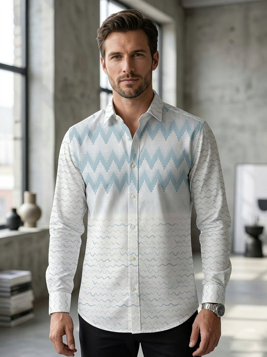 Arctic Wave Designer Shirt