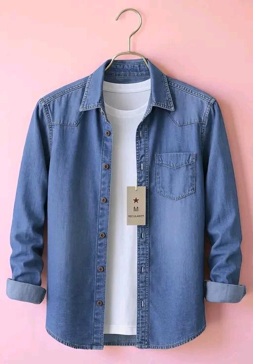 Urban Edge Denim Shirt